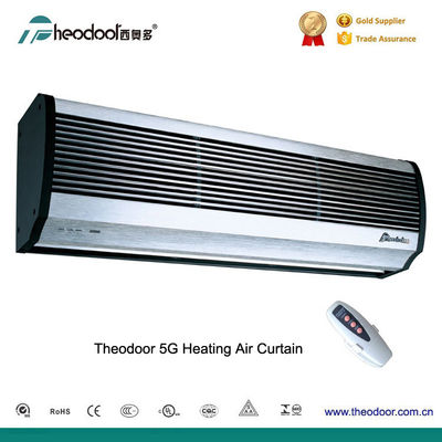 ม่านอากาศร้อน Theodoor 5G Silver Series พร้อมองค์ประกอบความร้อน PTC
