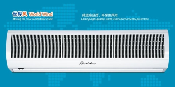 2025 ผ้าม่านอากาศกระแสข้ามใหม่ พร้อมฝาโลหะปูนสําหรับประตูของร้านอาหาร