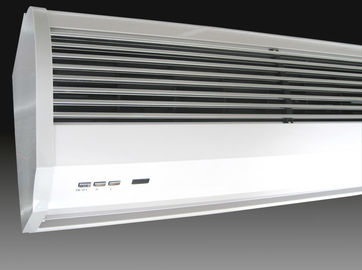 2025 อลูมิเนียม / ABS Cover Door Fan Air Curtain การรักษาอากาศปรับอากาศภายในอากาศสด