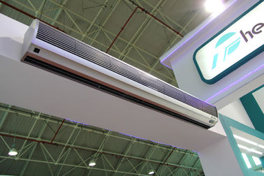 2025 อลูมิเนียม / ABS Cover Door Fan Air Curtain การรักษาอากาศปรับอากาศภายในอากาศสด