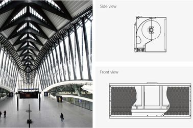 2025 90-150cm Super Large Wind Compact Air Curtains สําหรับประตูอุตสาหกรรม 220v-50Hz