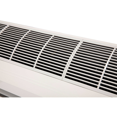 พัดลมผ้าม่านอากาศขนาดเล็ก 220V สําหรับประตูที่มีรีโมทคอนโทรล 2 ความเร็ว