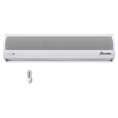 ม่านอากาศสีดำขนาดกะทัดรัด 0.9 เมตร ถึง 2 เมตร พร้อมรีโมทคอนโทรล 220-240V