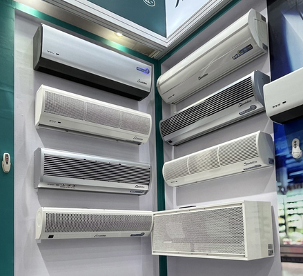ผ้าม่านอากาศลิฟท์สแตนเลส 80W พร้อมเซ็นเซอร์อัด
