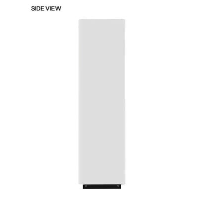 Floor Standing Heated Air Curtain For Glass Door Vertically Installation Thermal Air Screen