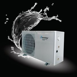 น้ำปั๊มความร้อนน้ำเครื่องทำน้ำอุ่นสร้างในปั๊ม Wilo สำหรับอ่างอาบน้ำในครัวเรือน 3.6KW