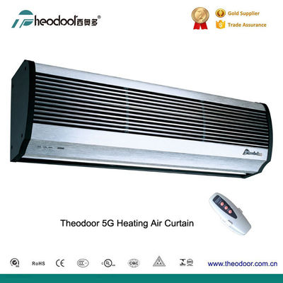 2025Theodoor 5G ซีรีสิลเวอร์ ประตูอากาศจอผ้าม่านอากาศร้อนที่มี PTC อุปกรณ์ทําความร้อน