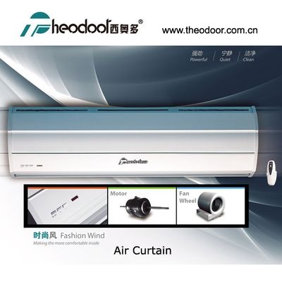 2025 Air Curtain Model FM-3509-L/Y สําหรับประตูพาณิชย์และโรงแรม พร้อมรีโมทคอนโทรล CE, UL Certify