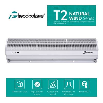 2025 ABS Cover Plastic Air Curtain สําหรับประตูโรงแรม ร้านอาหาร สถานที่และร้านค้า