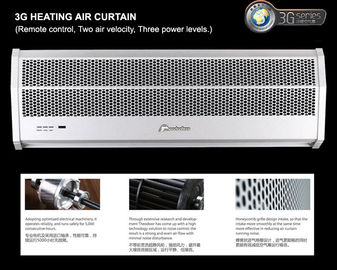 2025Factory Compact Overhead Door Air Curtains กับเครื่องทําความร้อนไฟฟ้า PTC