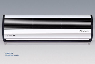 2025 อลูมิเนียม / ABS Cover Door Fan Air Curtain การรักษาอากาศปรับอากาศภายในอากาศสด